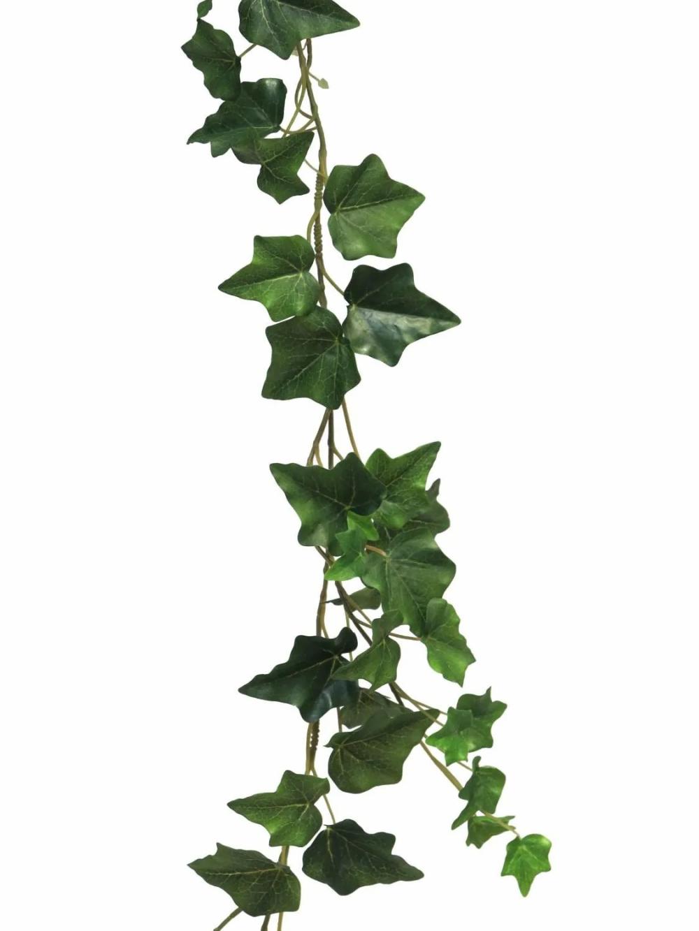 Ivy | Decorative Ivy Garland Lanshuo, Dark Green, 6Ft/180Cm Artificial Plants Green