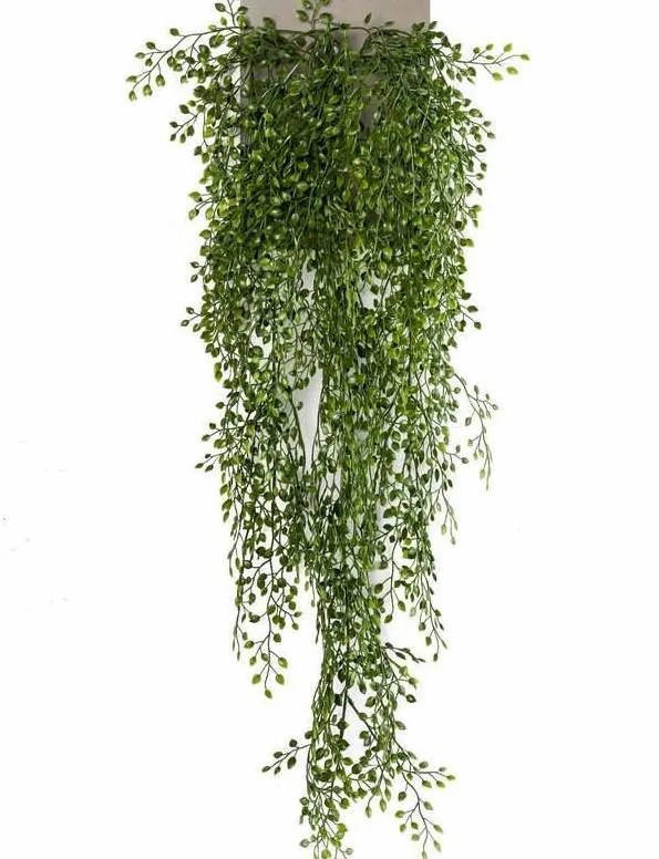 Jasmine plants | Artificial Jasmine Hanging Plant Azahara On Spike, Green, 31"/80Cm Artificial Flowers Green