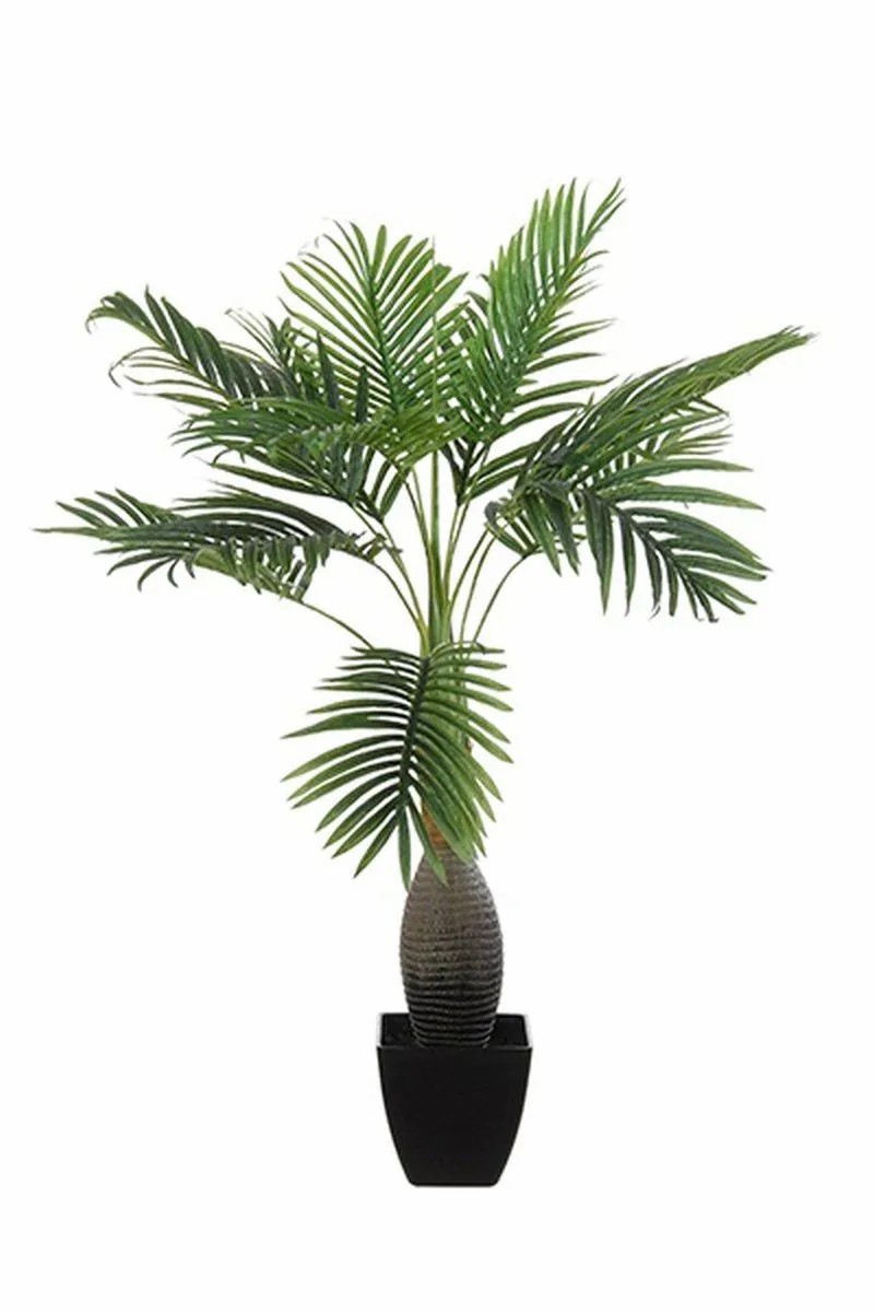 Kentia palm | Artificial Kentia Palm Cadana In Decorative Pot, 3Ft/100Cm Artificial Palms Green