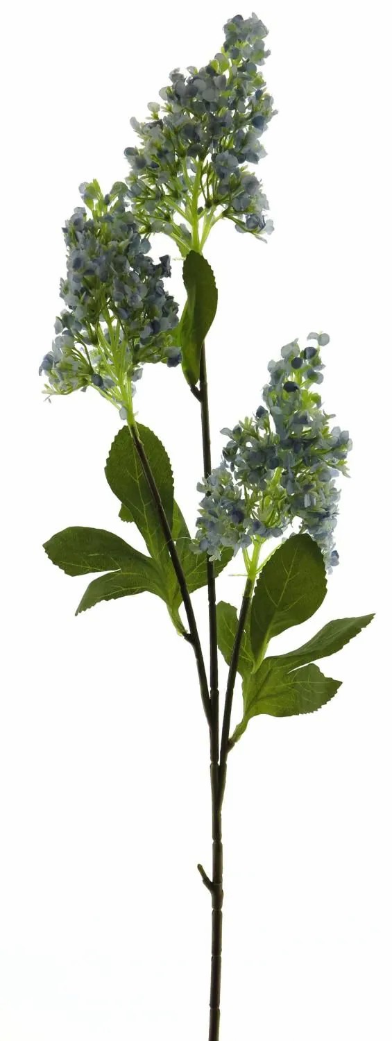 Lilac | Artificial Lilac Branch Fangmei, Blue, 31"/80Cm Artificial Flowers Blue