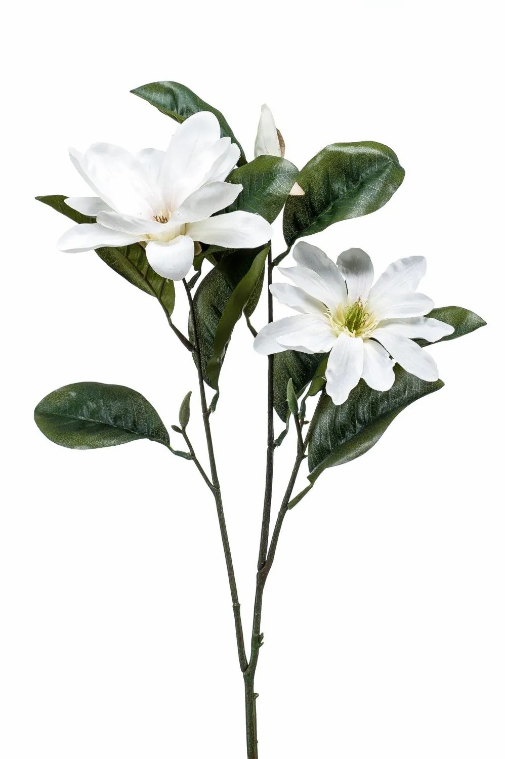 Magnolia | Faux Flower Magnolia Begur, White, 31"/80Cm Artificial Flowers Magnolia