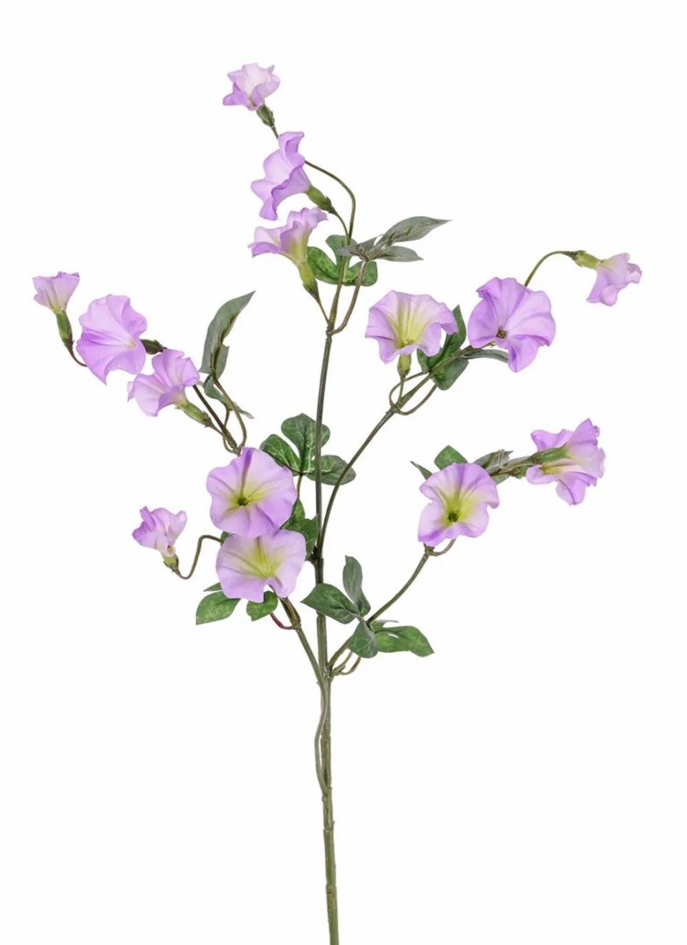 Morning glory | Artificial Morning Glory Iordanis, Purple, 26"/65Cm Artificial Flowers Morning glory