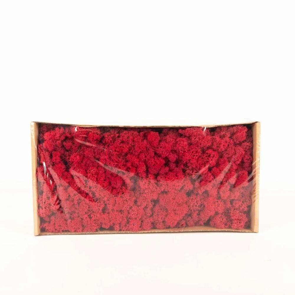 Moss | Genuine Icelandic Moss Sveinbjörn, Crimson Red, 500G Accessories Moss