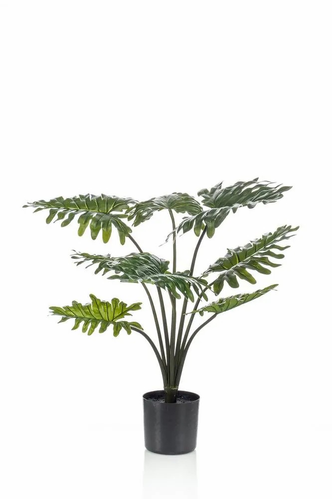 Philodendron | Artificial Philodendron Selloum Frio, 24"/60Cm Artificial Plants Green