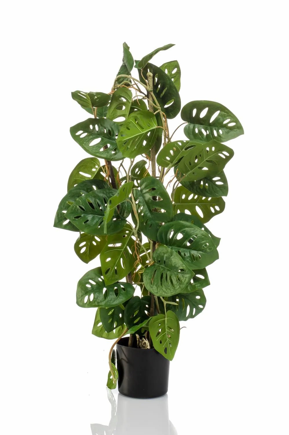 Philodendron | Artificial Plant Philodendron Monstera Deliciosa Linlu, 30"/75 Cm Artificial Plants Green