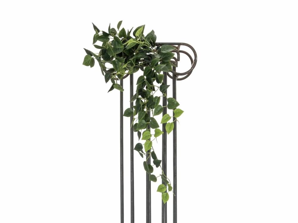 Pothos | Artificial Hanging Pothos Aidan On Stick, Green-Yellow, 39"/100Cm Artificial Plants Green