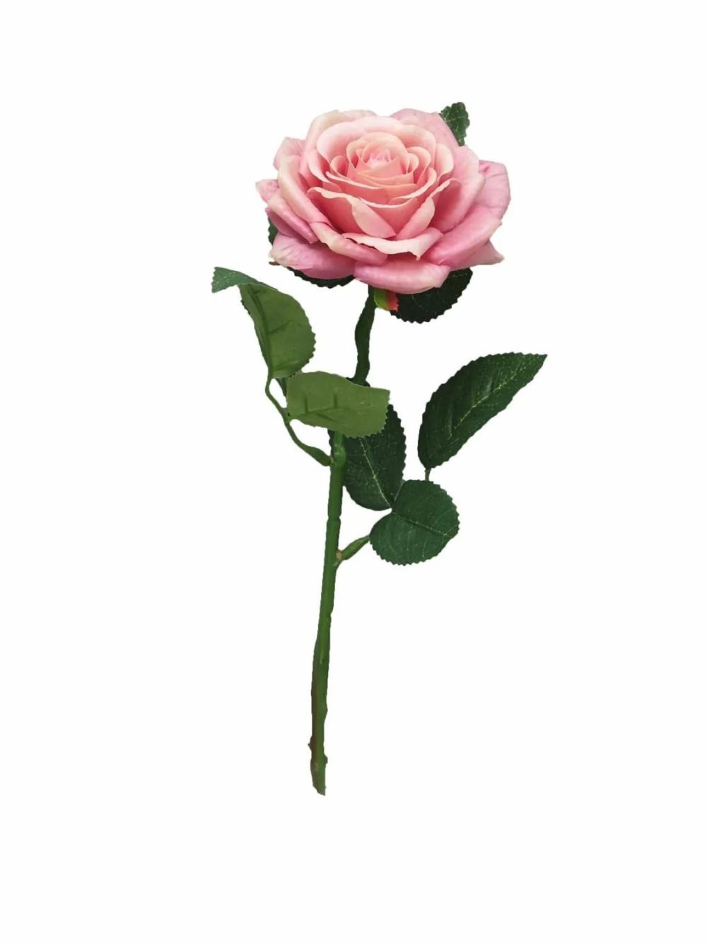 Rose | Artificial Rose Yitian, Antique Pink, 12"/30Cm Artificial Flowers Rose