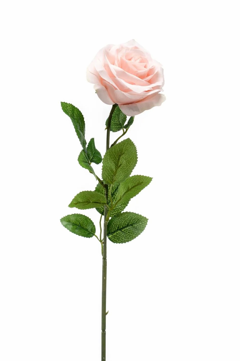 Rose | Rose Artificial Flower Pezos, Soft Pink, 24"/60Cm Artificial Flowers Rose