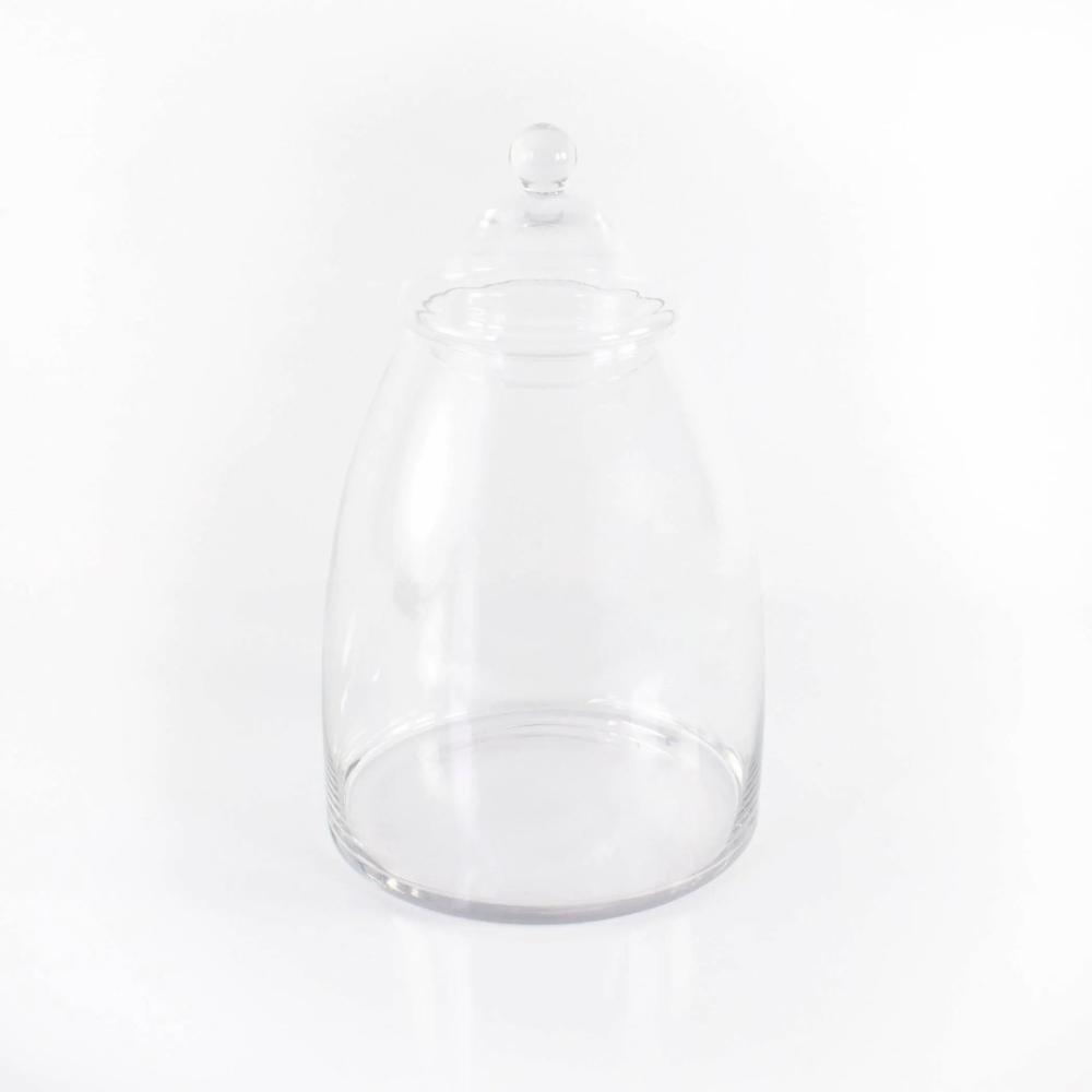 Storage jars | Glass Jar For Supplies With Lid Mira, Clear, 15"/38,5Cm, Ø5"/13Cm Accessories Storage jars