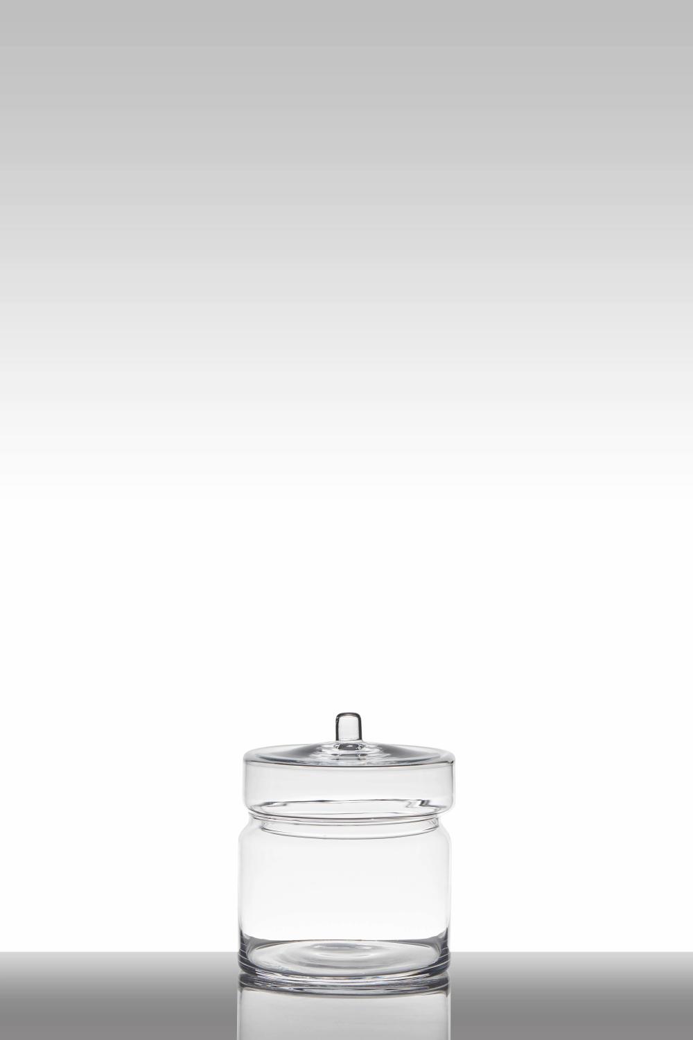 Storage jars | Glass Jar With Lid Millie, Clear, 8"/21Cm, Ø7.5"/19Cm Accessories Storage jars