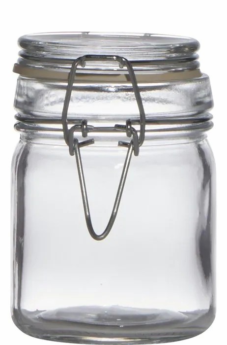 Storage jars | Jam Jar Poppy With Swing Top, Clear, 3.5"/9Cm, Ø2.6"/6,5Cm Accessories Storage jars