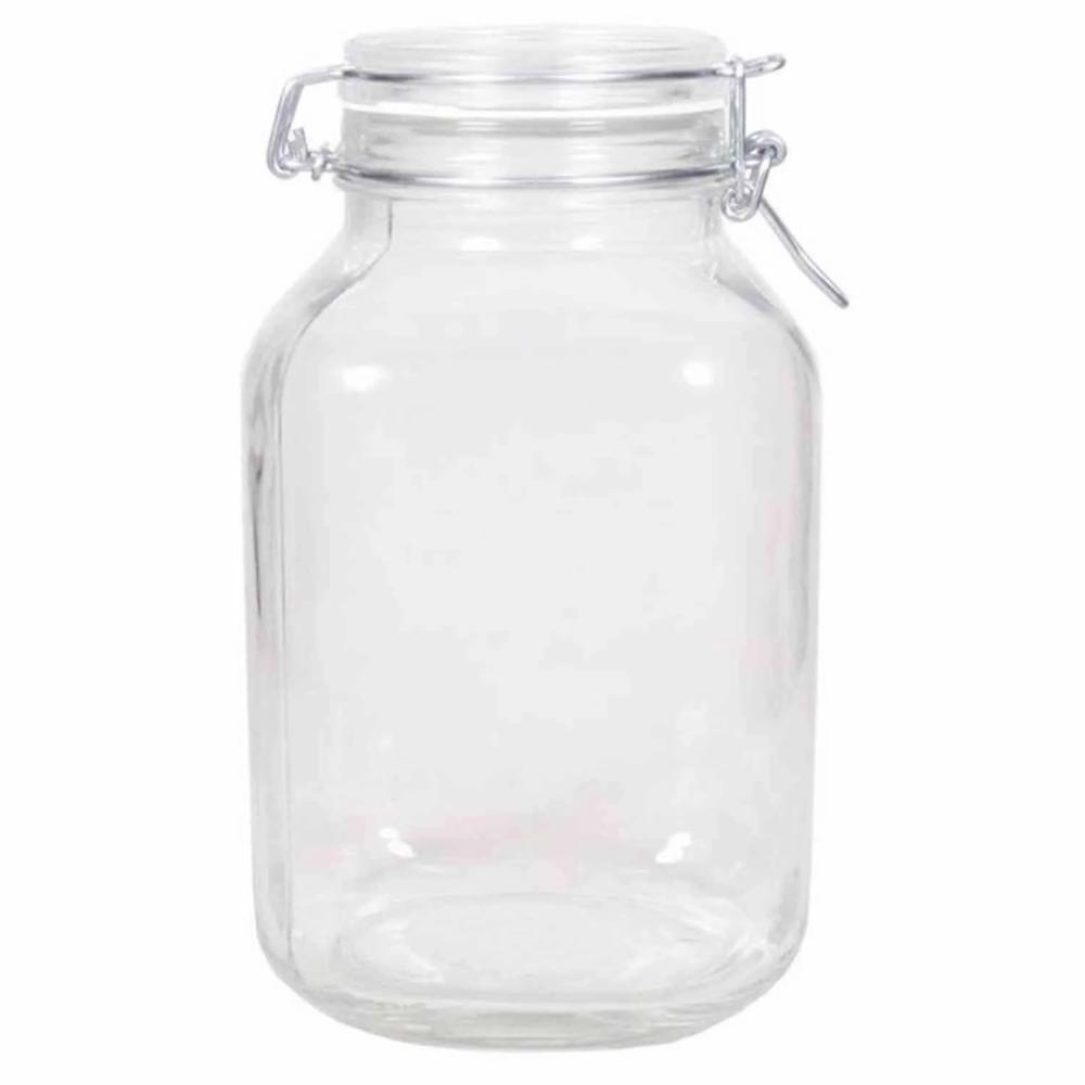 Storage jars | Storage Jar Jarven, 3 Litres, Clear, 9"/24Cm, Ø5"/13Cm Accessories Storage jars