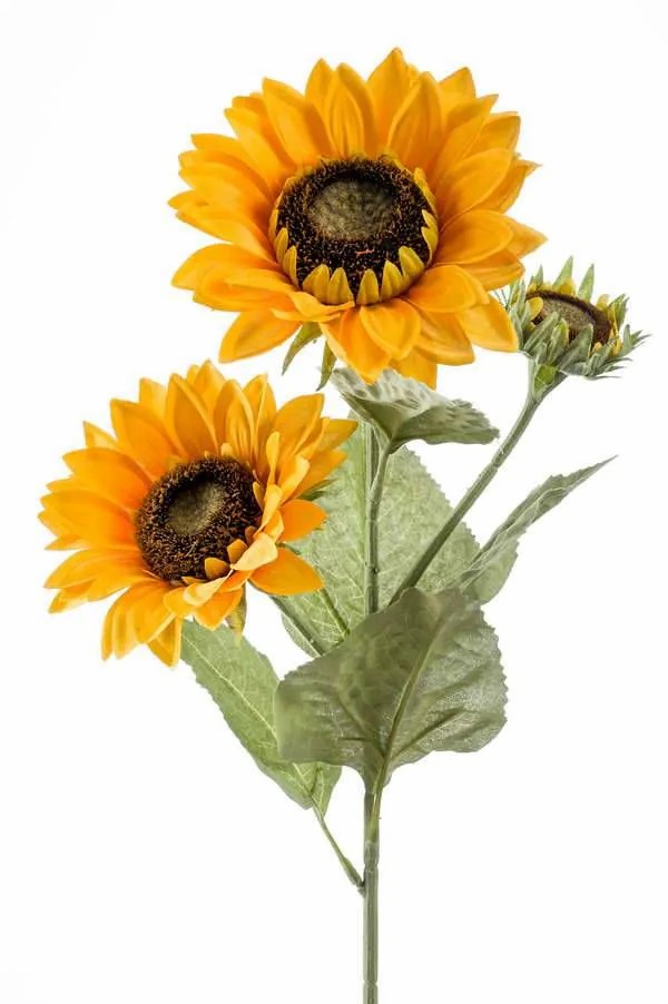 Sunflower | Artificial Sunflower Ivona, Yellow, 24"/60Cm Artificial Flowers Sunflower