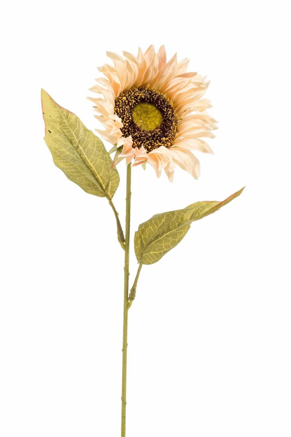 Sunflower | Artificial Sunflower Selwyn, Yellow-Beige, 26"/65Cm Artificial Flowers Sunflower