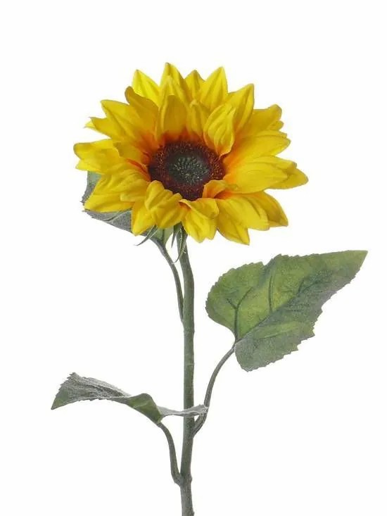 Sunflower | Fake Sunflower Lupita, Yellow, 31"/80Cm, Ø7"/17Cm Artificial Flowers Sunflower