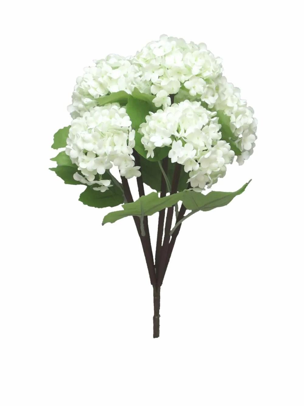 Viburnum opulus | Artificial Viburnum Jialihe On Spike, Cream, 12"/30Cm Artificial Flowers Viburnum opulus