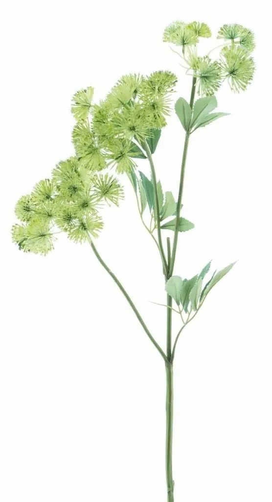 Wild carrot | Decorative Sprig Of Wild Carrot Flawa, Light Green, 26"/65Cm Artificial Flowers Green