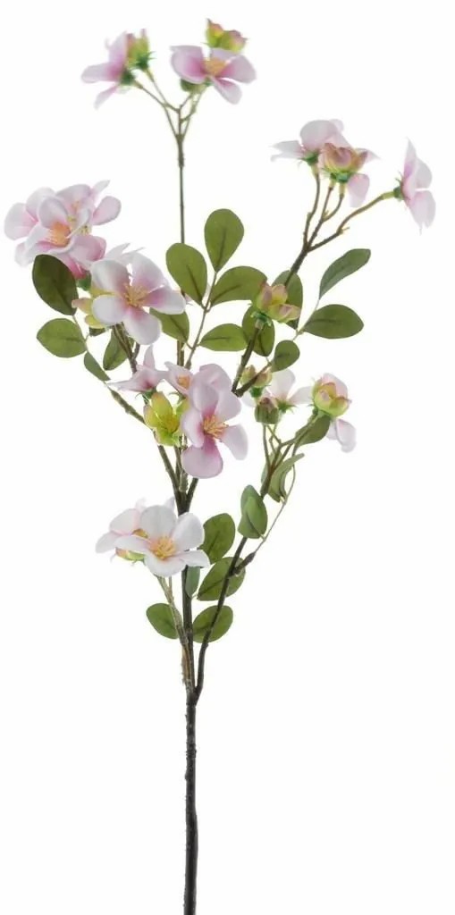 Impatiens | False Flower Busy Lizzie Wenia, Pink-White, 28"/70Cm Artificial Flowers Impatiens