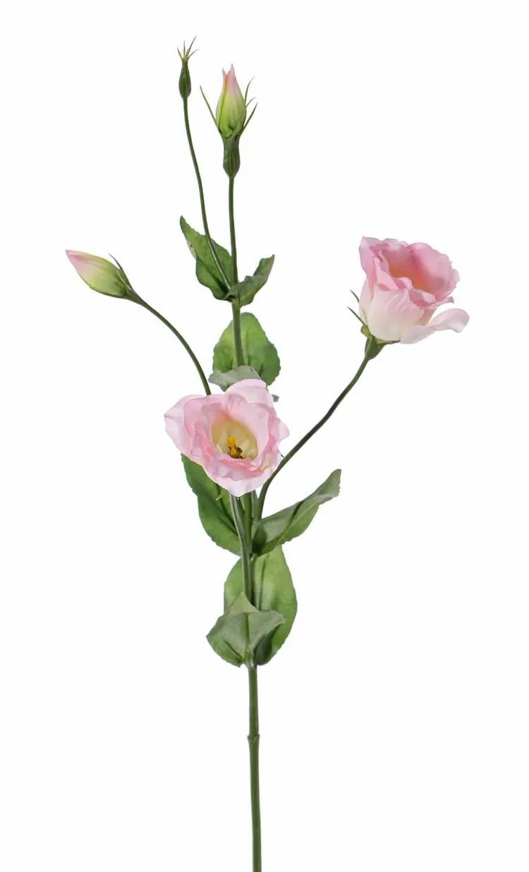 Lisianthus | Artificial Lisianthus Judika, Pink, 28"/70Cm, Ø2"/5Cm Artificial Flowers Lisianthus