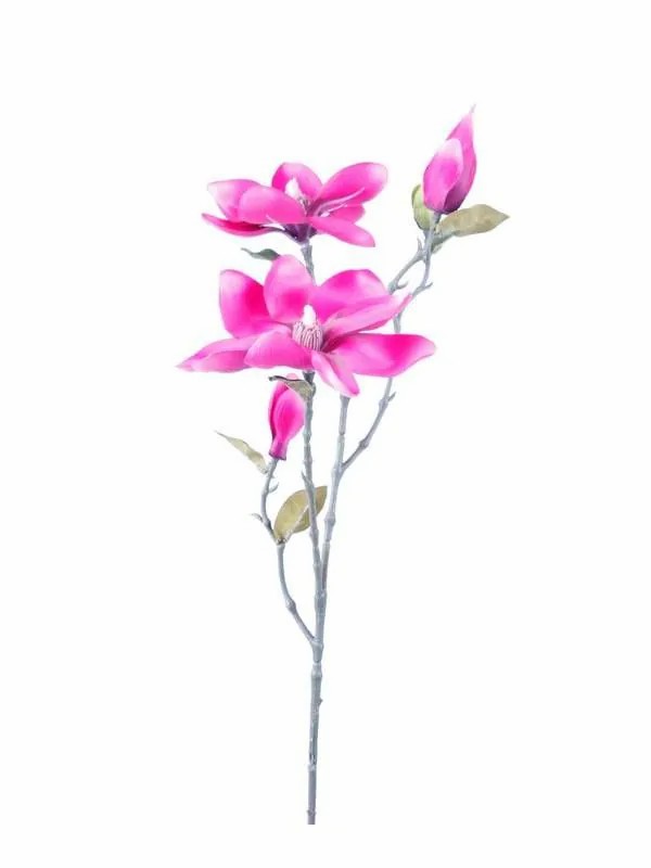 Magnolia | Silk Magnolia Zeon, Pink, 30"/75Cm Artificial Flowers Magnolia