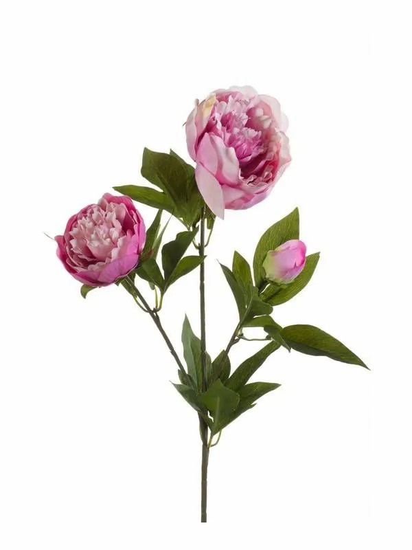 Peony | Artificial Peony Misti, Light Violet, 28"/70Cm Artificial Flowers Peony